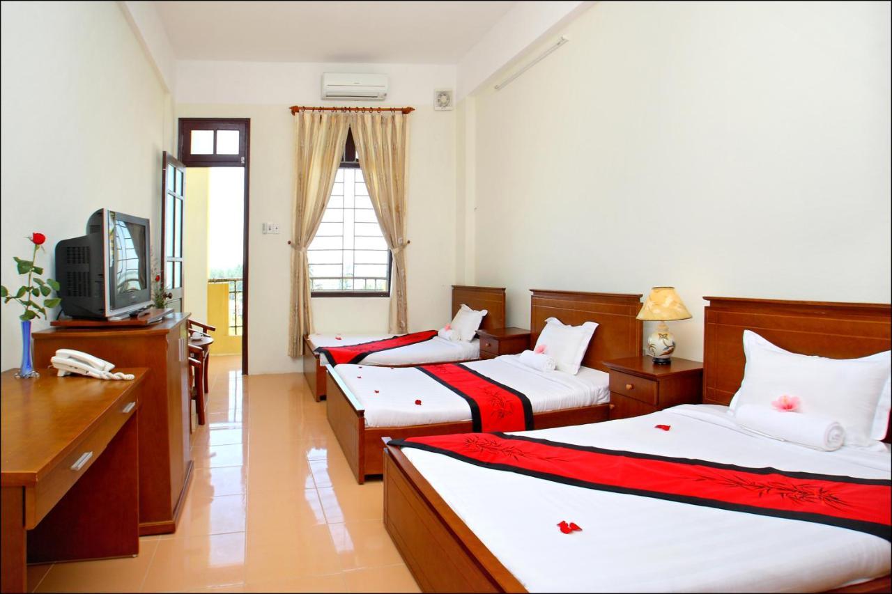 Cua Dai Beach Hotel View Beach & River An Luong Bagian luar foto