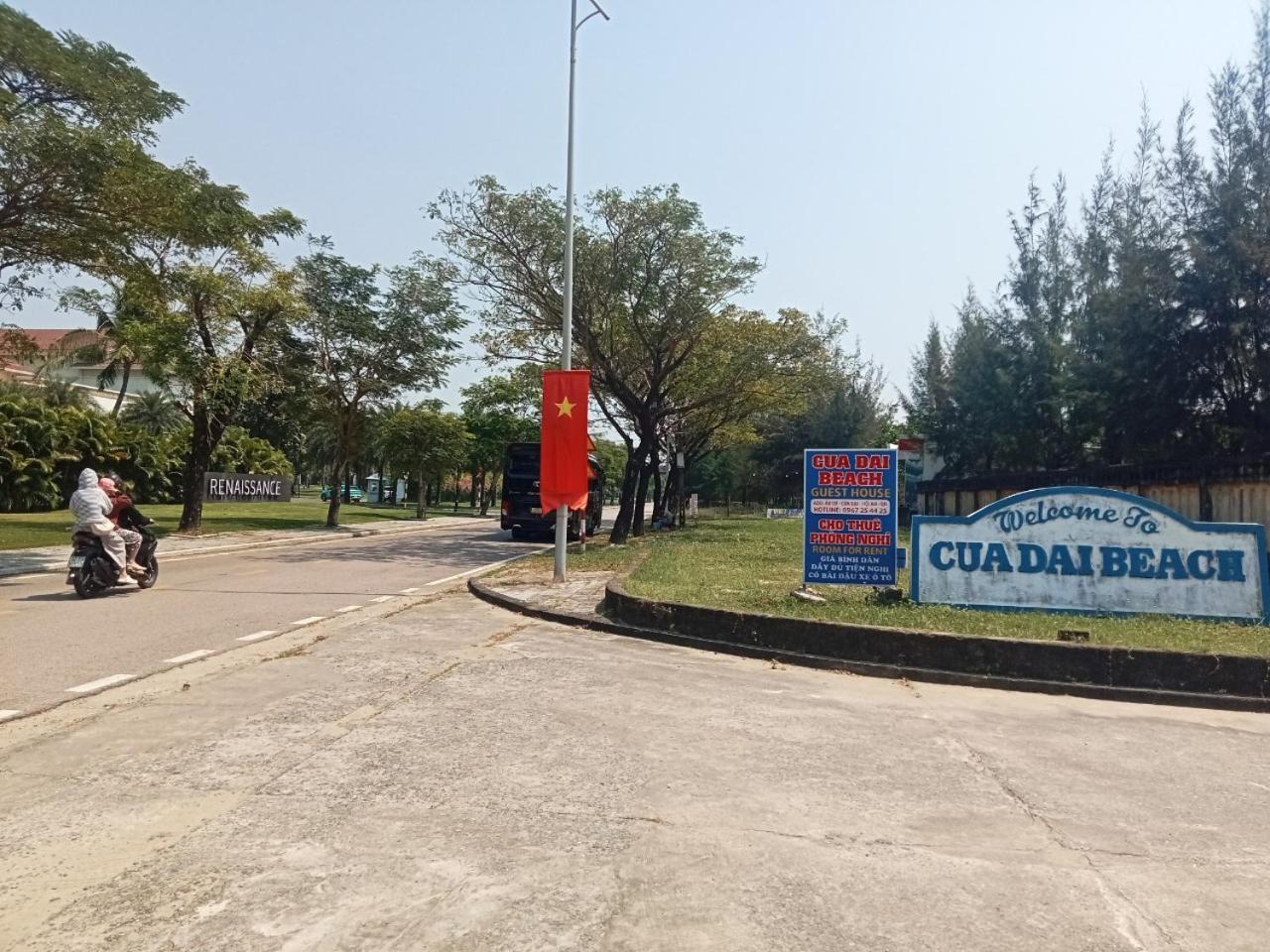 Cua Dai Beach Hotel View Beach & River An Luong Bagian luar foto