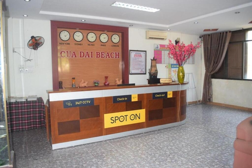 Cua Dai Beach Hotel View Beach & River An Luong Bagian luar foto