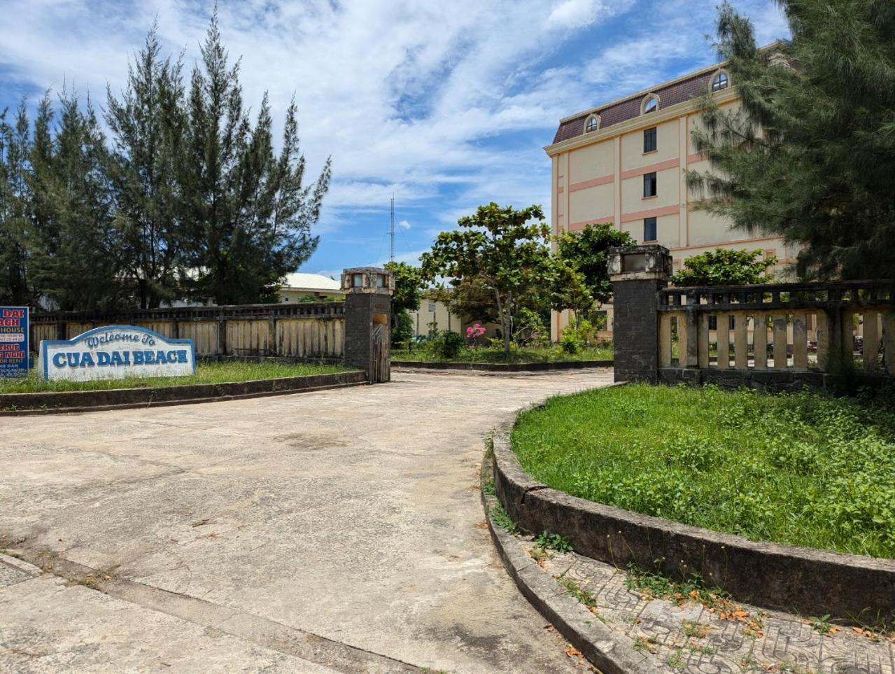 Cua Dai Beach Hotel View Beach & River An Luong Bagian luar foto
