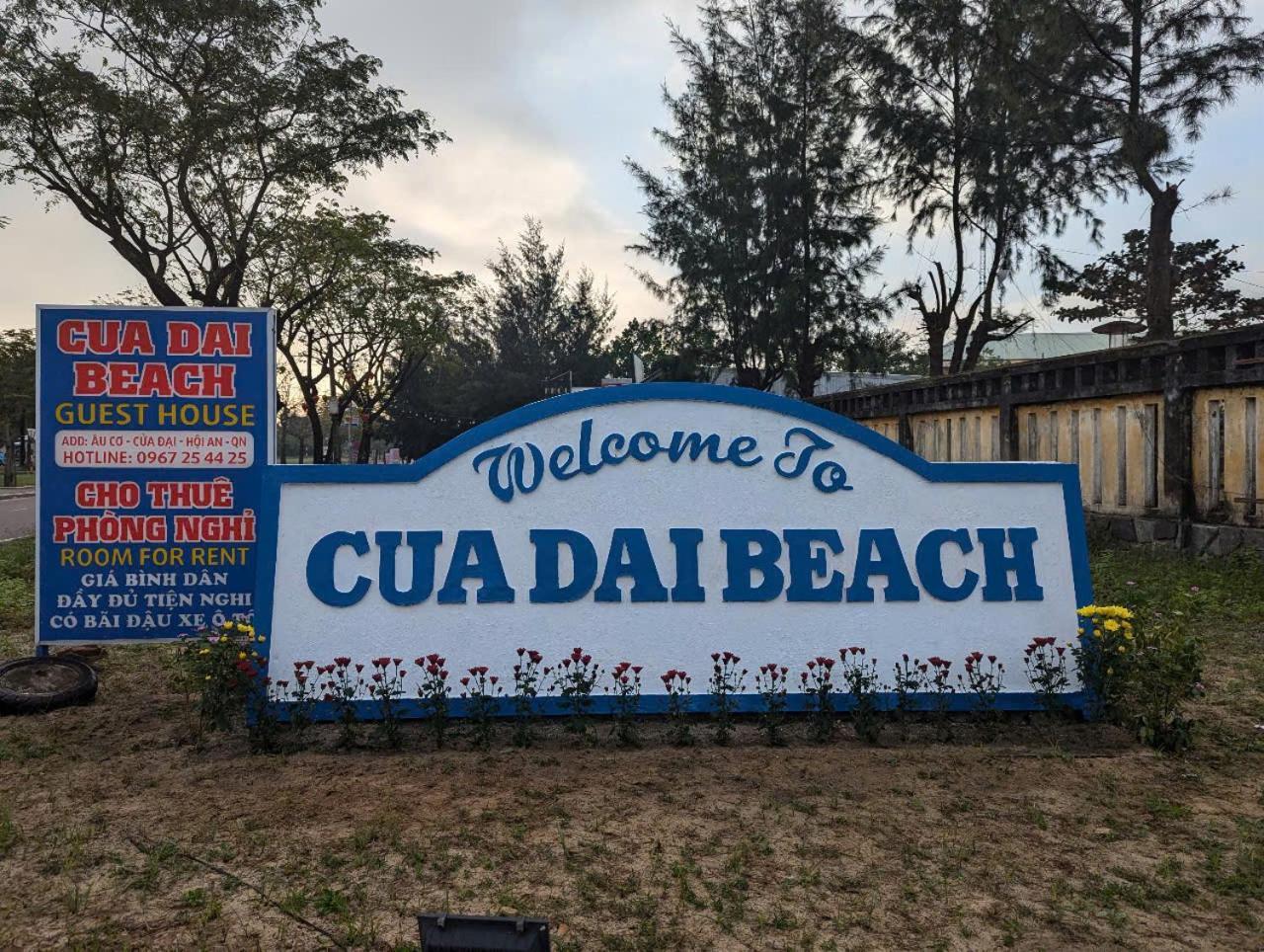 Cua Dai Beach Hotel View Beach & River An Luong Bagian luar foto